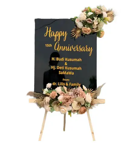 Papan Bunga Akrilik Tabir Timur