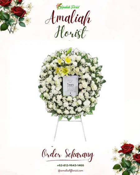 Krans Bunga Duka Tabir Timur