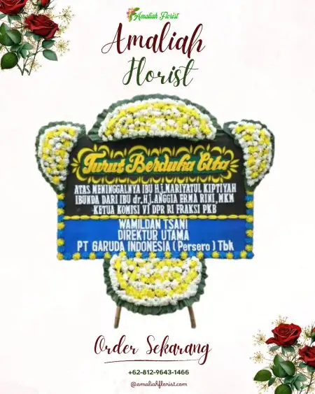 Papan Bunga Duka Tabir Timur